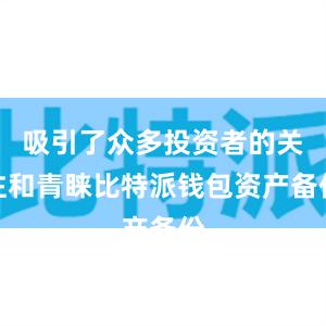 吸引了众多投资者的关注和青睐比特派钱包资产备份