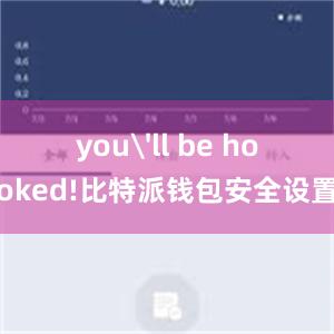 you'll be hooked!比特派钱包安全设置